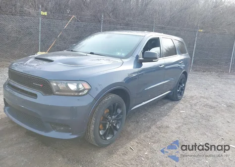 2020 Dodge Durango R/T Awd из США, поврежденный, VIN 1C4SDJCT4LC184404